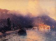 Ivan Aivazovsky View of Yalta oil on canvas